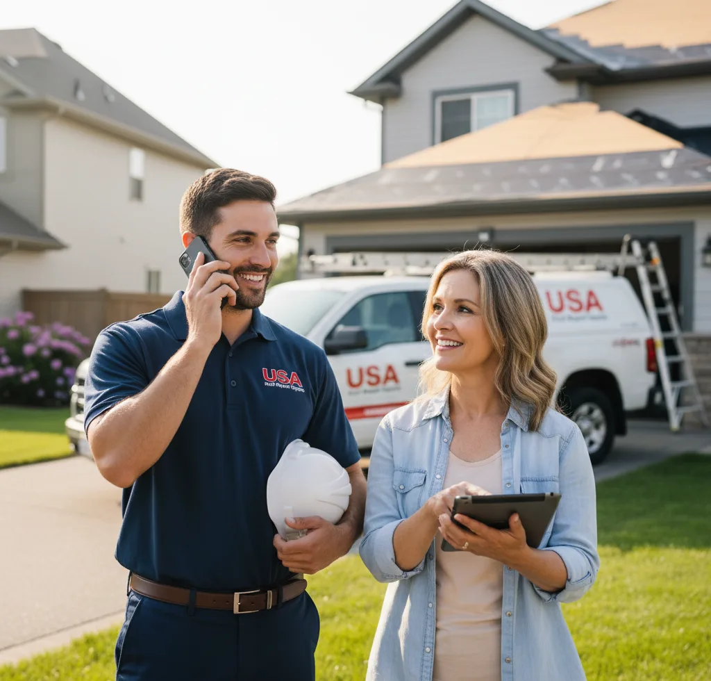 USA Roof Repair Experts customer support in Maybrook